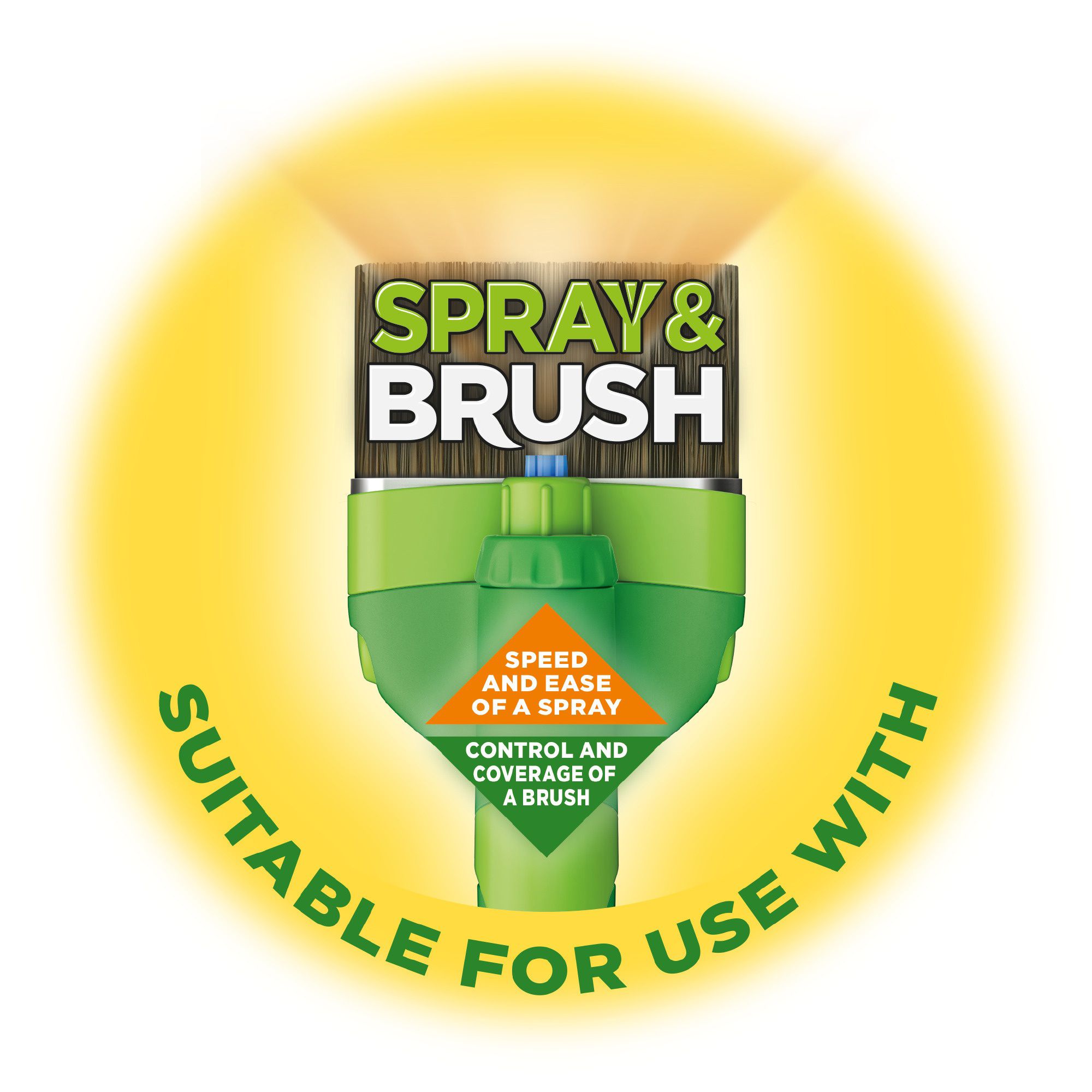 Cuprinol Spray & brush Fence & shed Paint sprayer