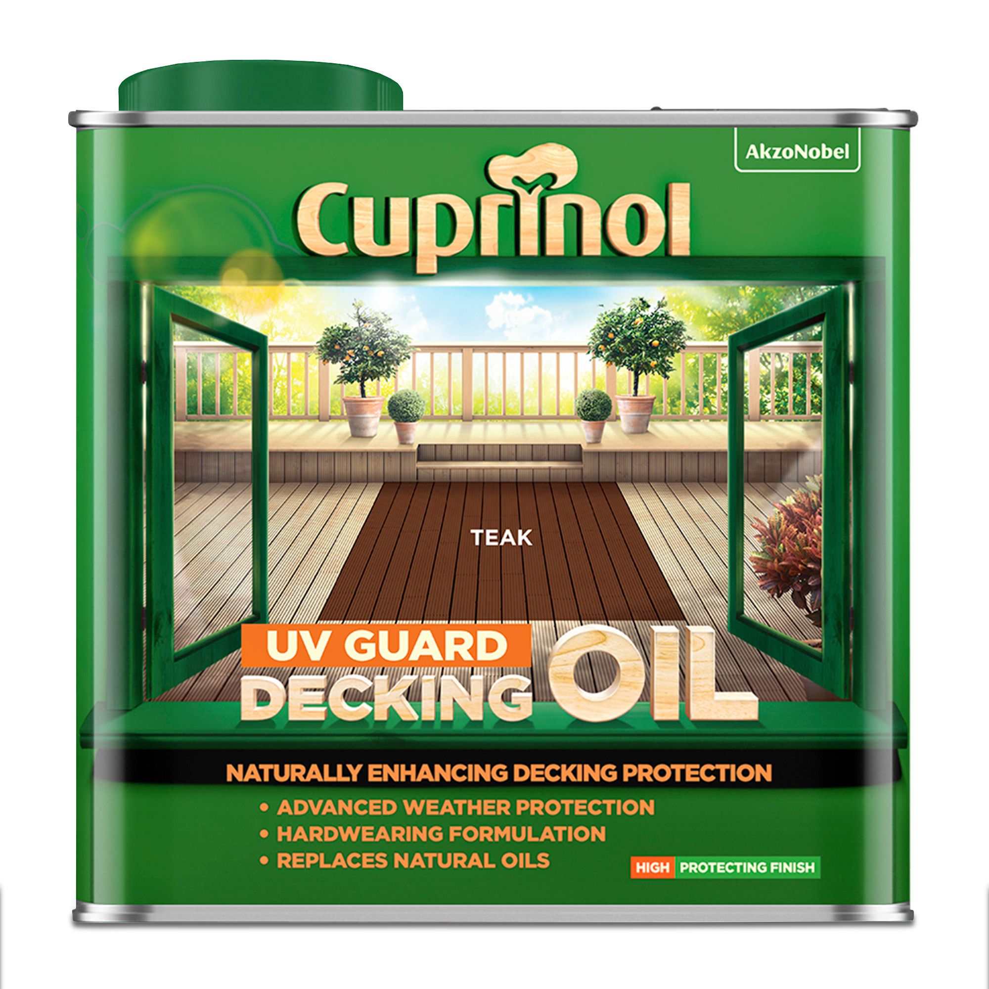 Cuprinol UV Guard Teak Wood oil, 2.5L