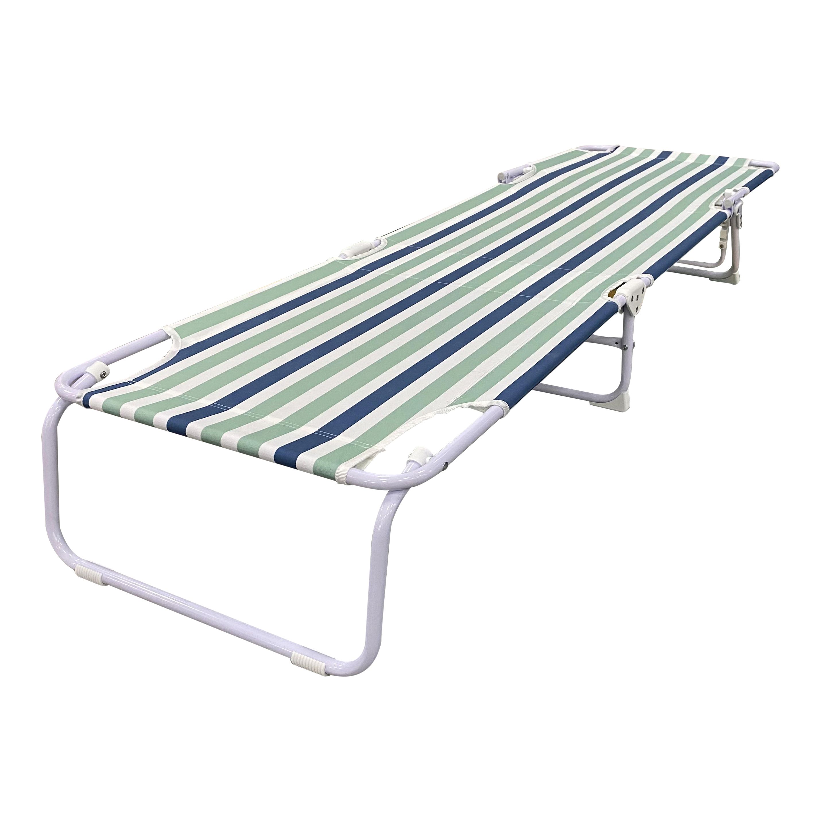 Curacao Blue & green Sun lounger