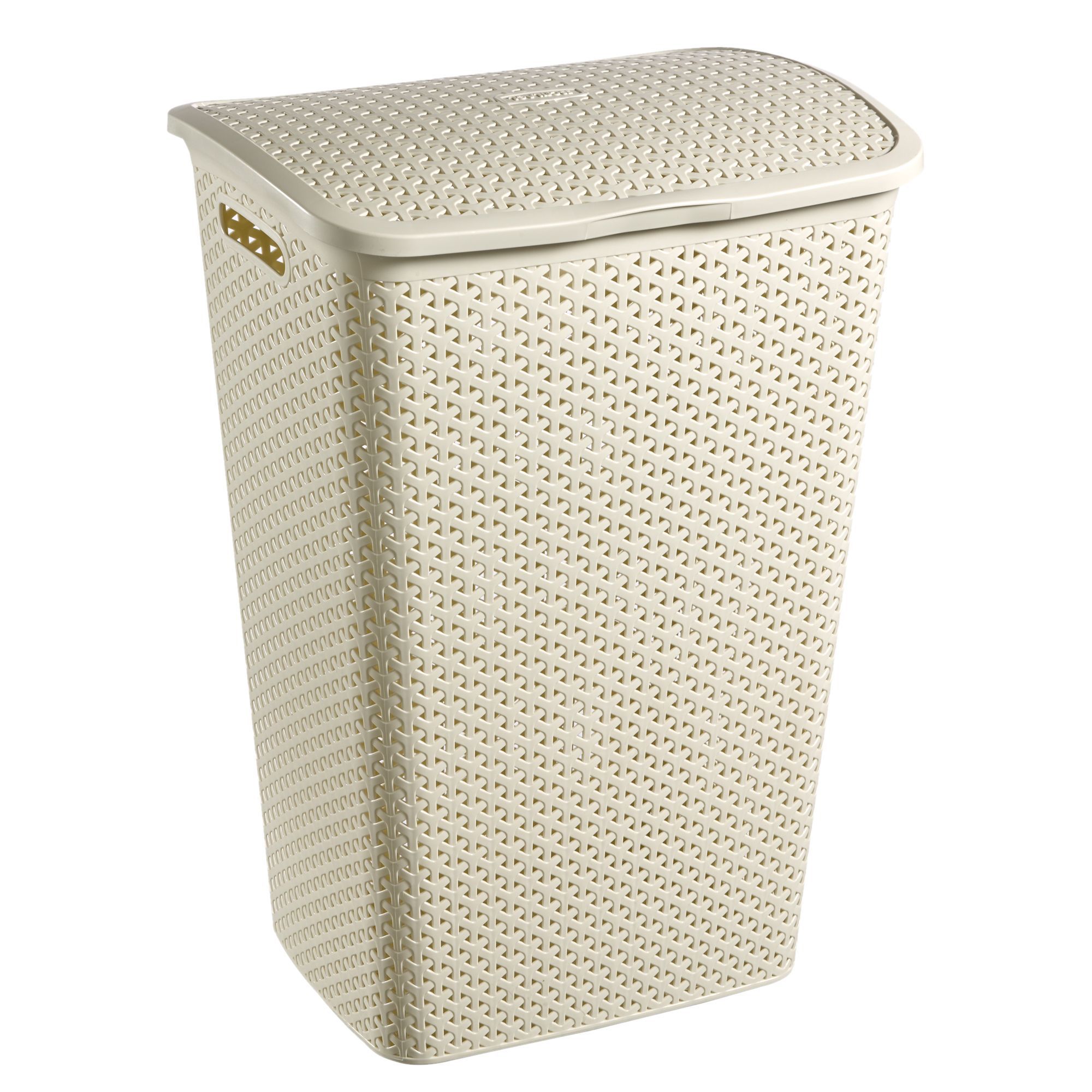 Curver My style White Plastic Laundry hamper, 55L