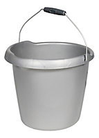 Curver Silver 10L Bucket