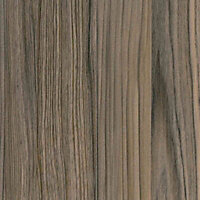 Cypress Cinnamon Wood effect Worktop edging tape, (L)3m