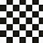 D-C-Fix Checkerboard Black & white Self-adhesive film (L)2m (W)450mm