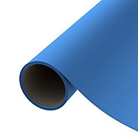 D-C-Fix Plain Matt Blue Self-adhesive film (L)2m (W)680mm