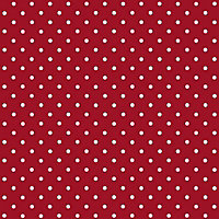 D-C-Fix Polka dot Red Self-adhesive film (L)2m (W)450mm