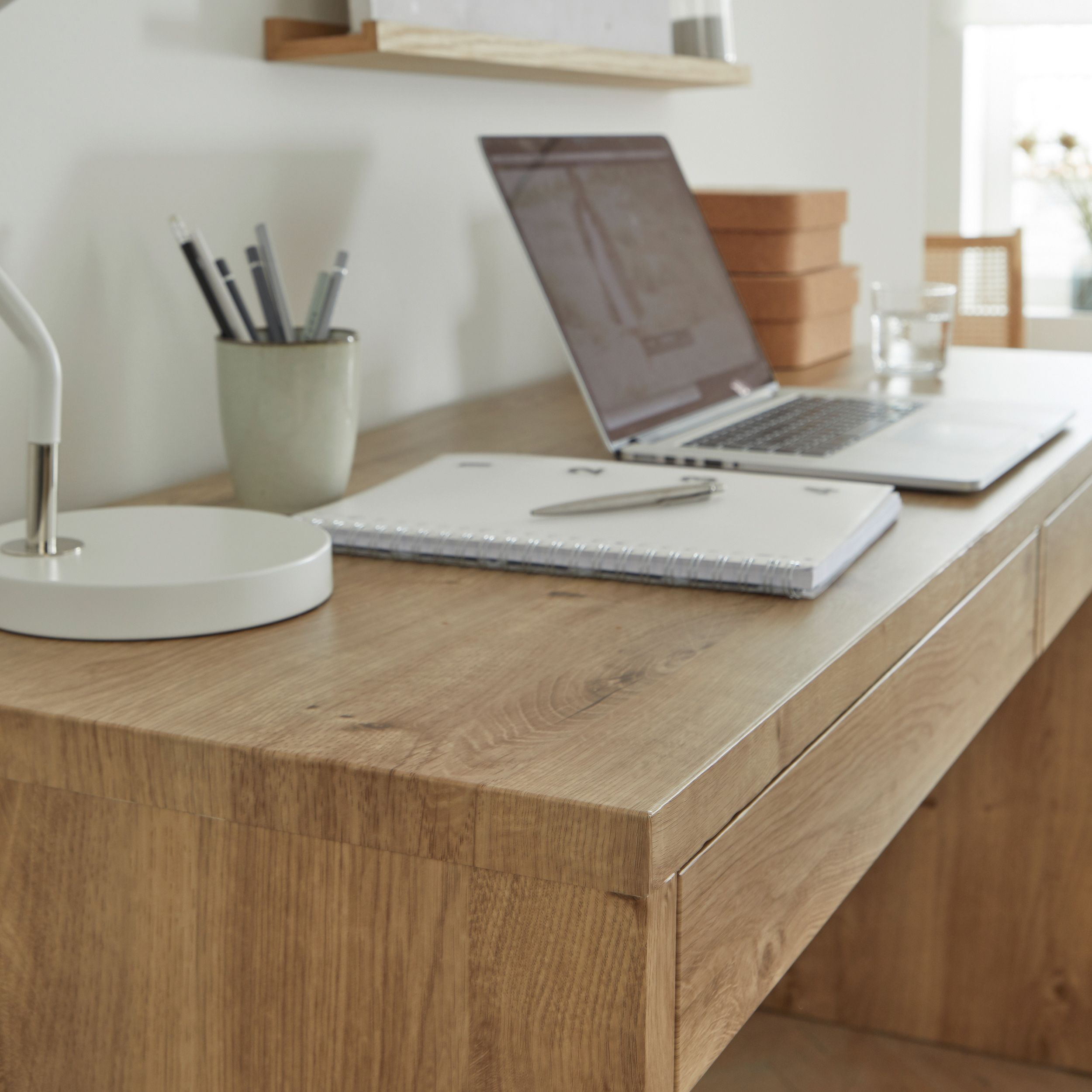 D-C-Fix Ribbeck Matt & satin Oak Woodgrain effect Decorative film (L)2.1m (W)900mm