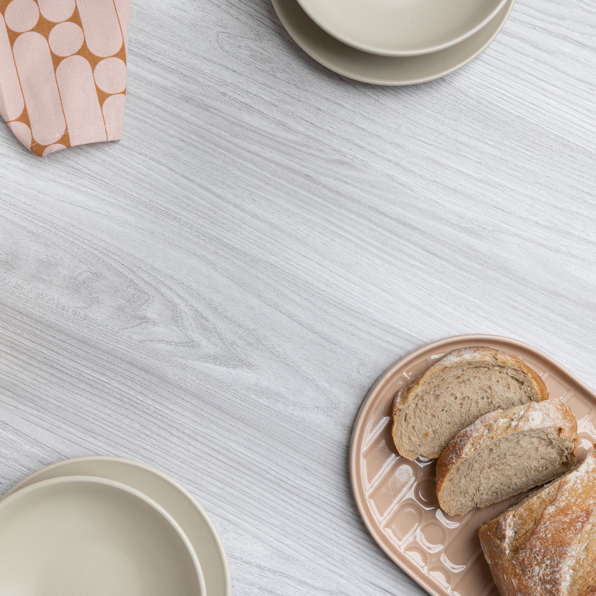 D-C-Fix Sangallo Mid sheen Light Grey Wood effect Vinyl Self-adhesive film (L)2m (W)450mm