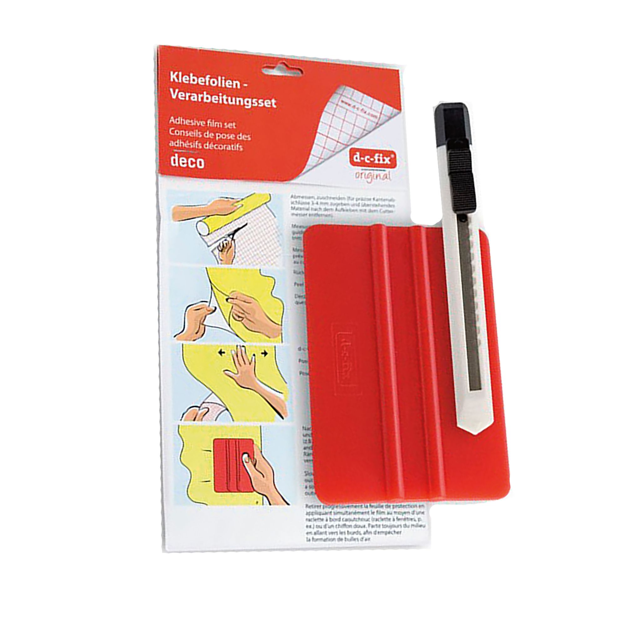 D-C-Fix Self-adhesive film Decorator knife set, Set