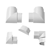 D-LINE ACCESSORY MULTIPACK 50X25MM WHITE