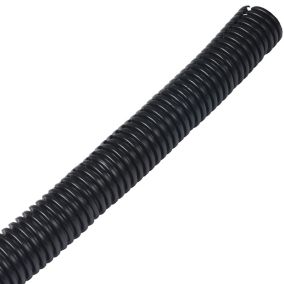 D-Line Black 25mm Cable wrap, (L)1.1m