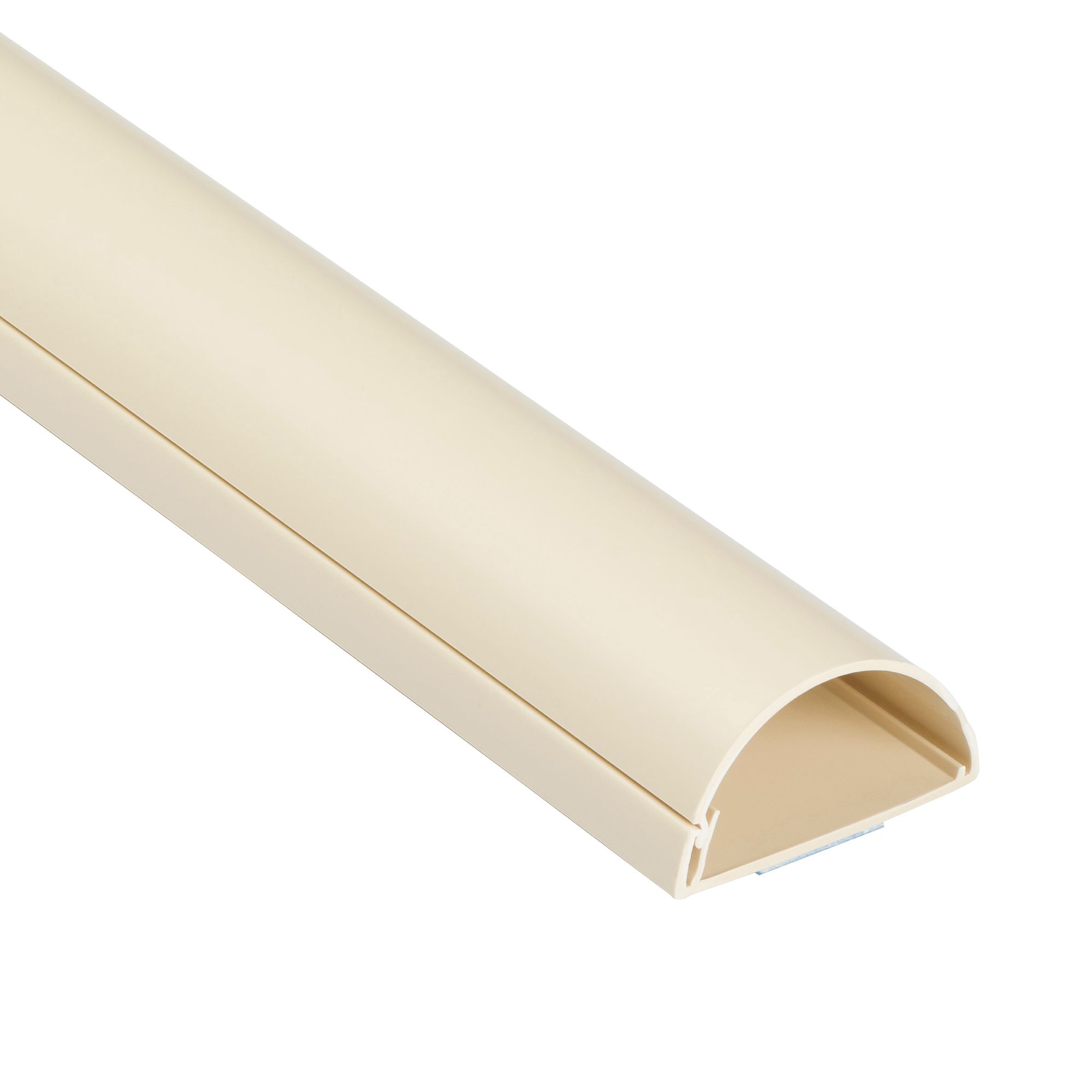 D-Line Magnolia Semi-circle Decorative trunking,(W)50mm (L)1m (H)25mm