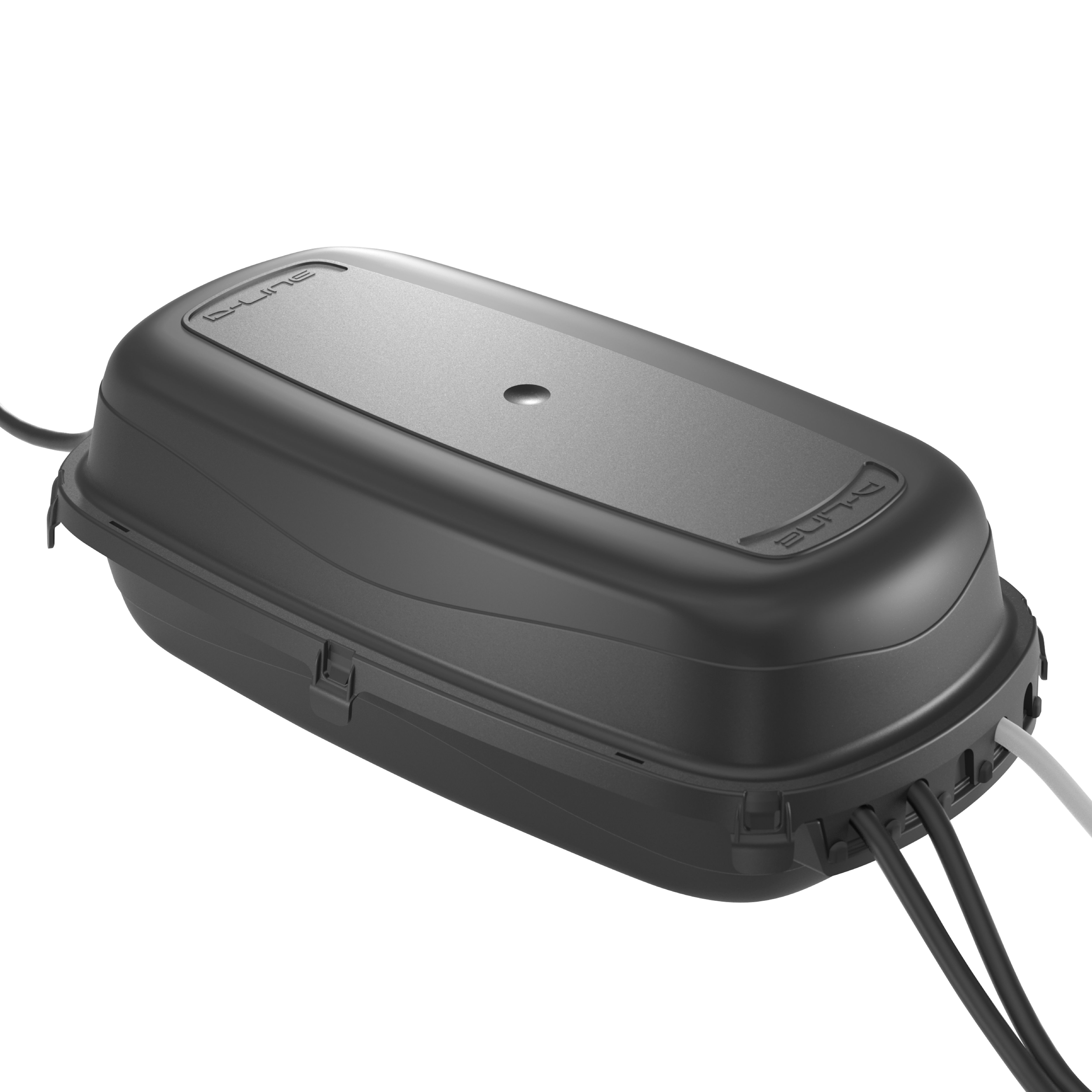 D-Line Outdoor Black Cable tidy unit
