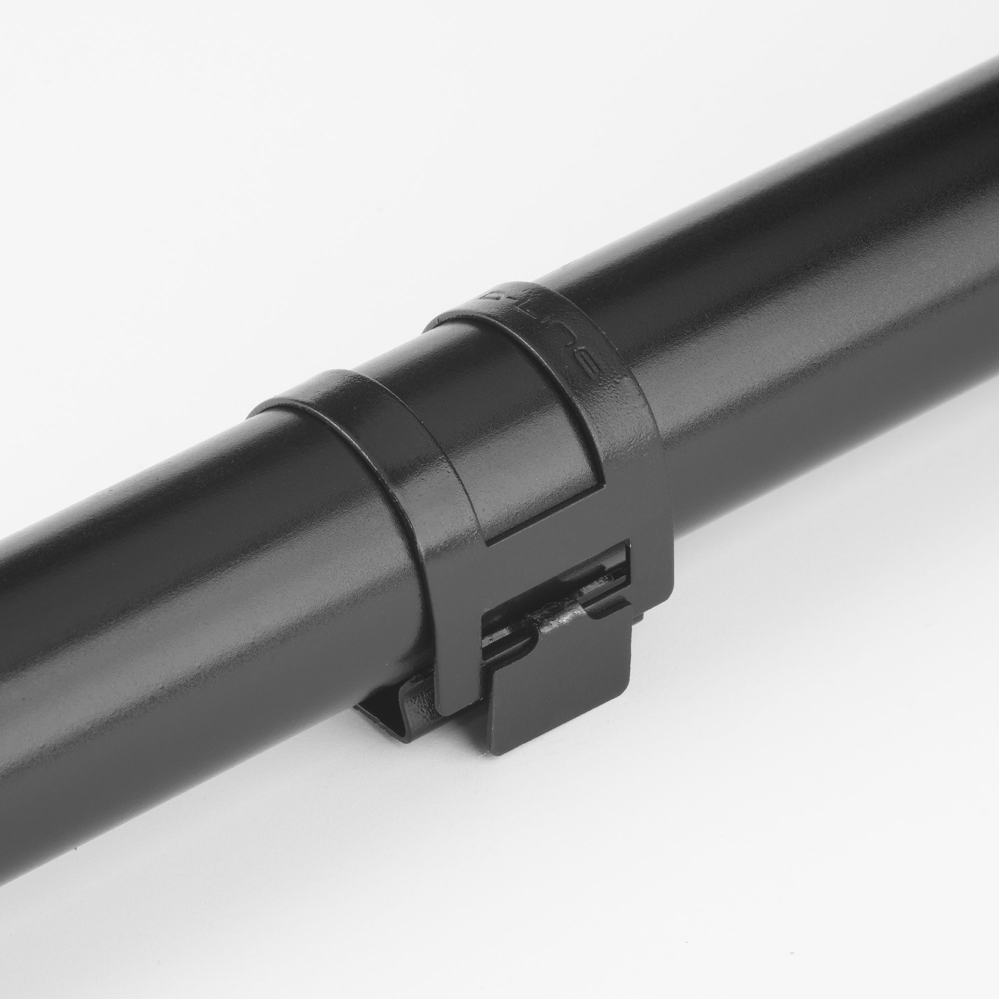 D-Line Steel 25mm Black Fire-rated Conduit saddle, Pack of 5