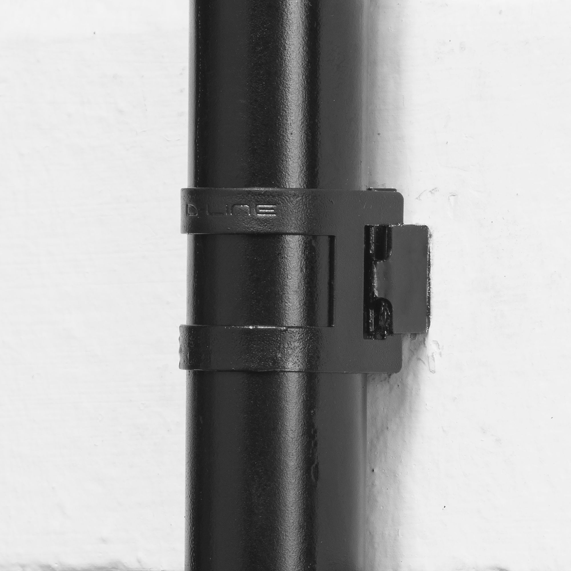 D-Line Steel 25mm Black Fire-rated Conduit saddle, Pack of 5