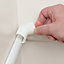 D-Line White 30mm x 15mm Internal Trunking angle, Pack of 2