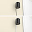D-Line White Semi-circle Decorative trunking,(W)10mm (L)2m (H)20mm