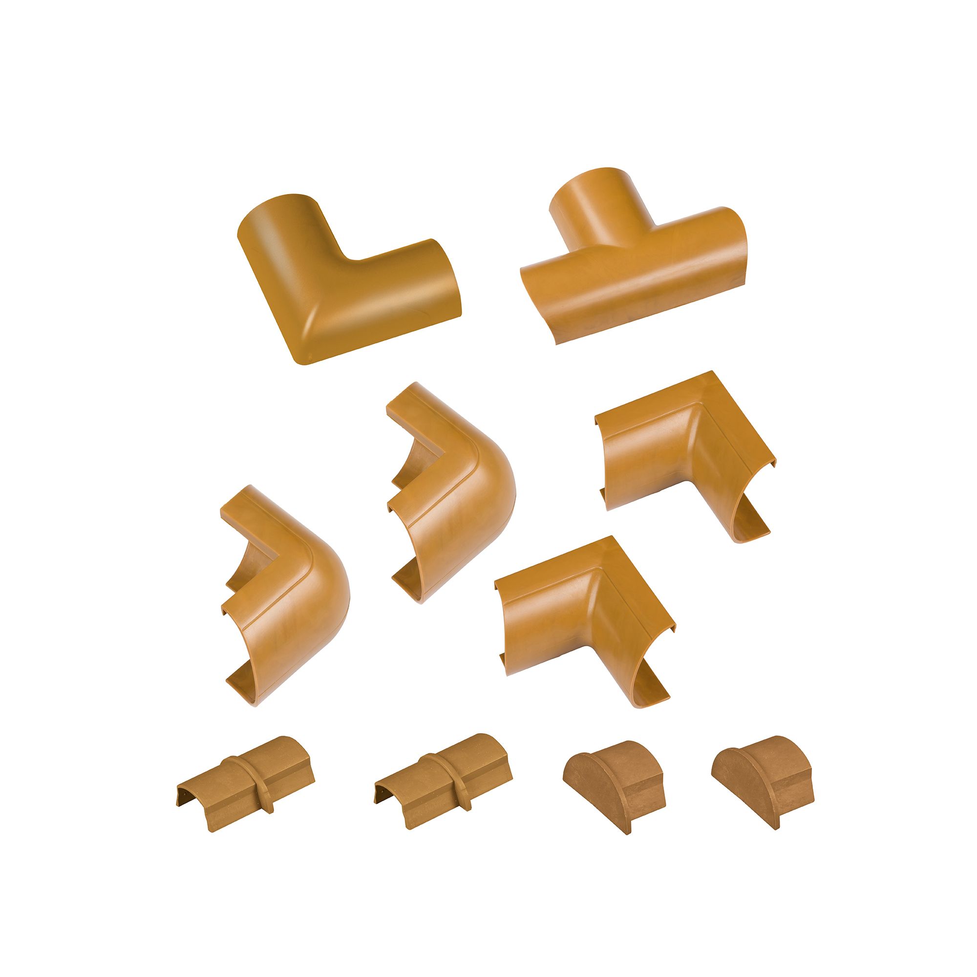 D-Line Wood effect 10 Piece Accessory pack (D)15mm, (W)30mm