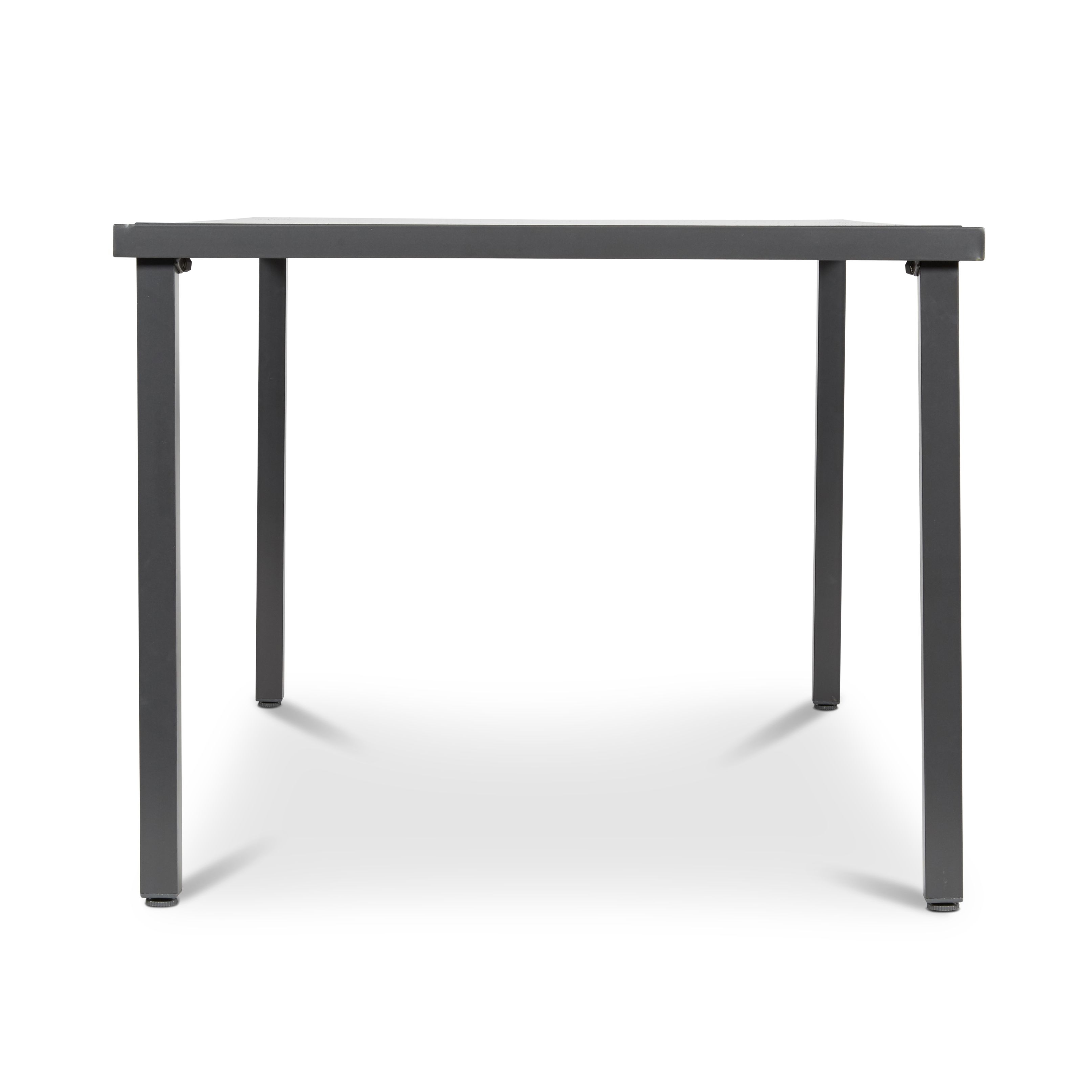 Dallas metal 6 seater dining set discount