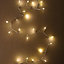 Dallington Mains-powered Warm white 300 LED Outdoor String lights