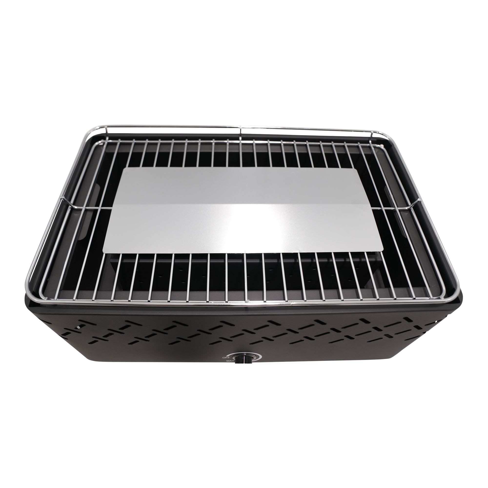 Danto Black Charcoal rectangle BBQ