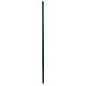 Dark green T-shaped Metal Fence post (H)1.75m (W)30mm