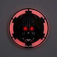 Darth Vader 3D Black Double Wall light