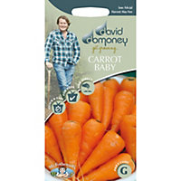 David Domoney (Baby Chantenay) Cascade F1 Carrot Seed
