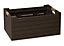 Deahome Florida Wood effect Plastic Garden storage - Partial assembly required