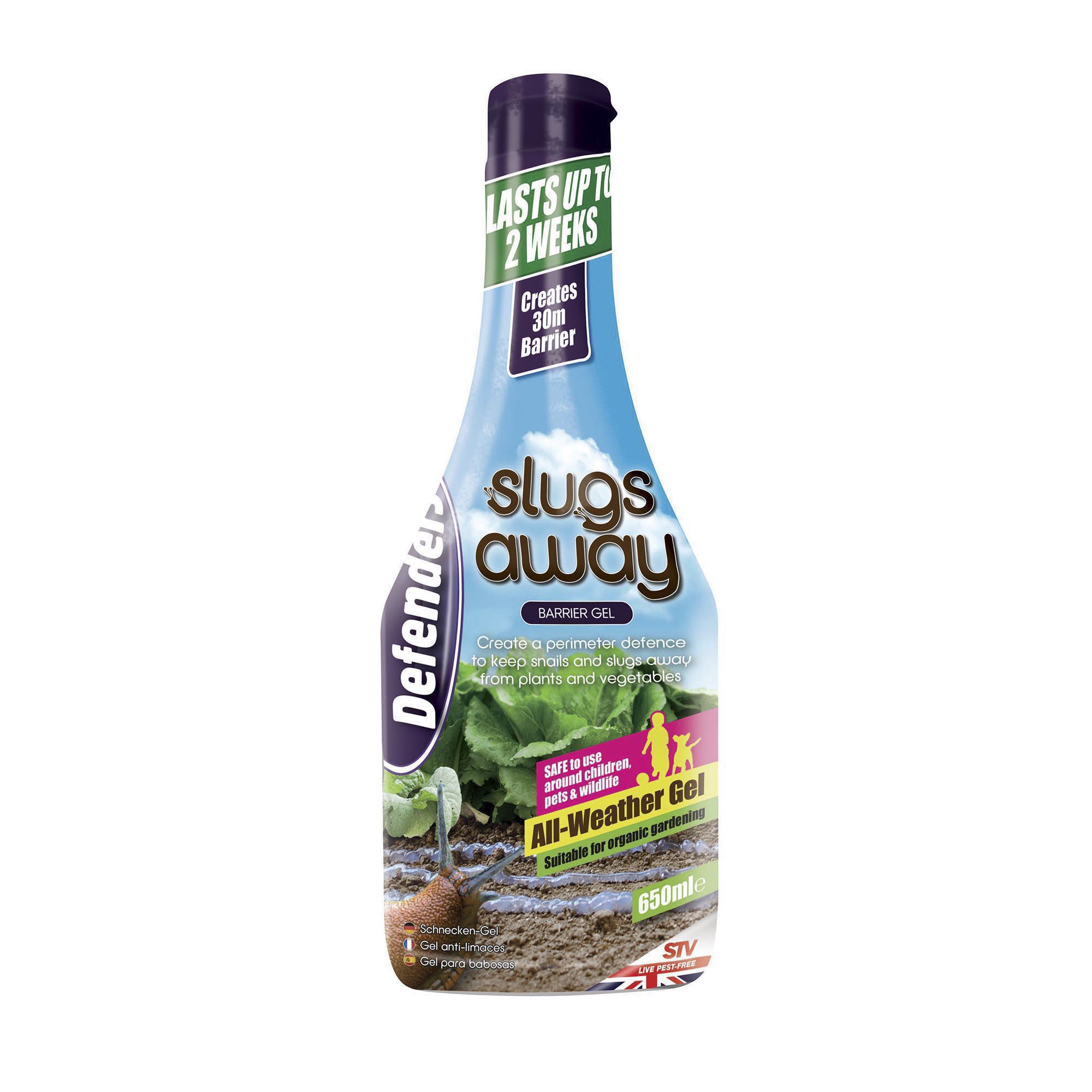 Defenders Slug & Snail Molluscs Insects gel, 0.65L
