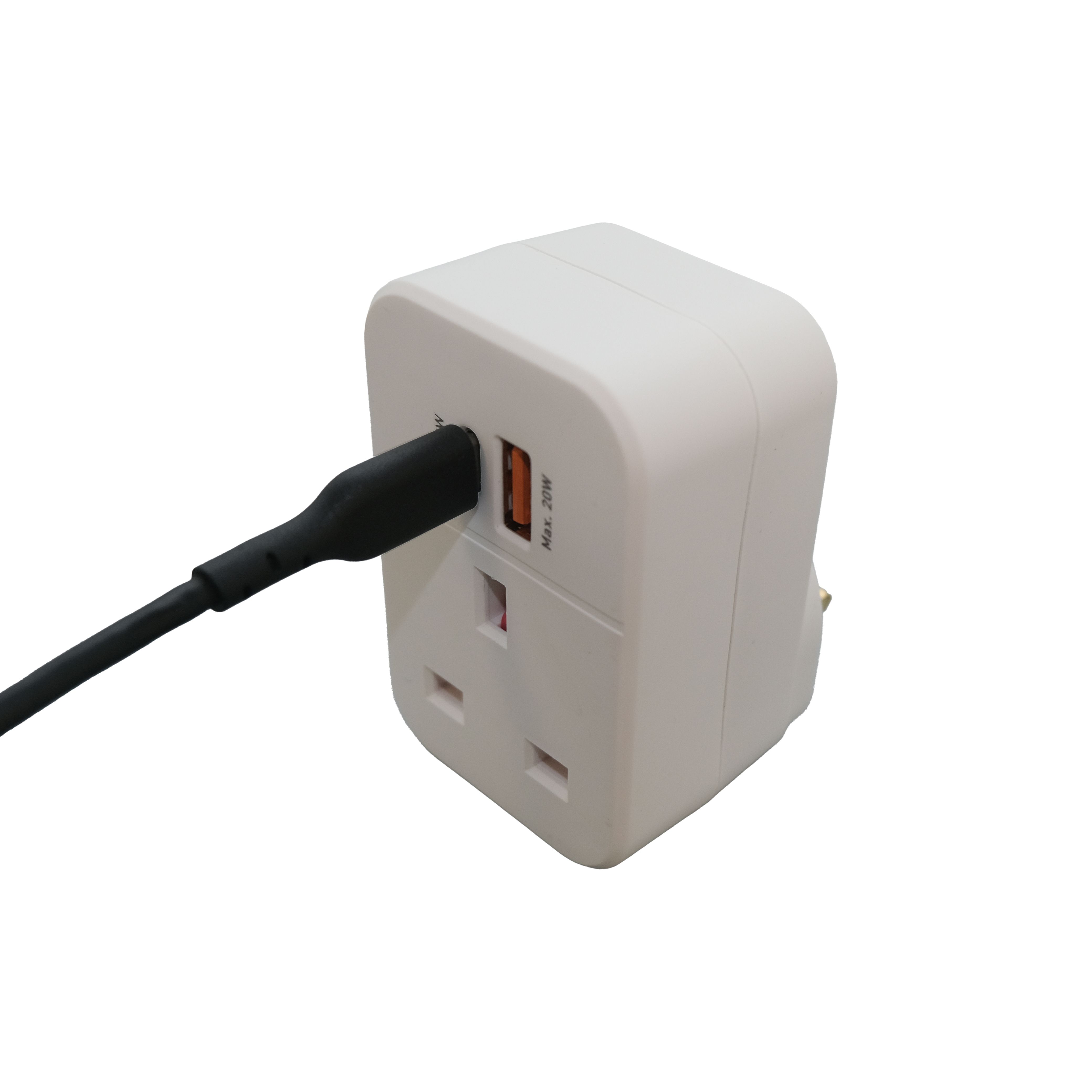 Deta 3A USB adaptor plug