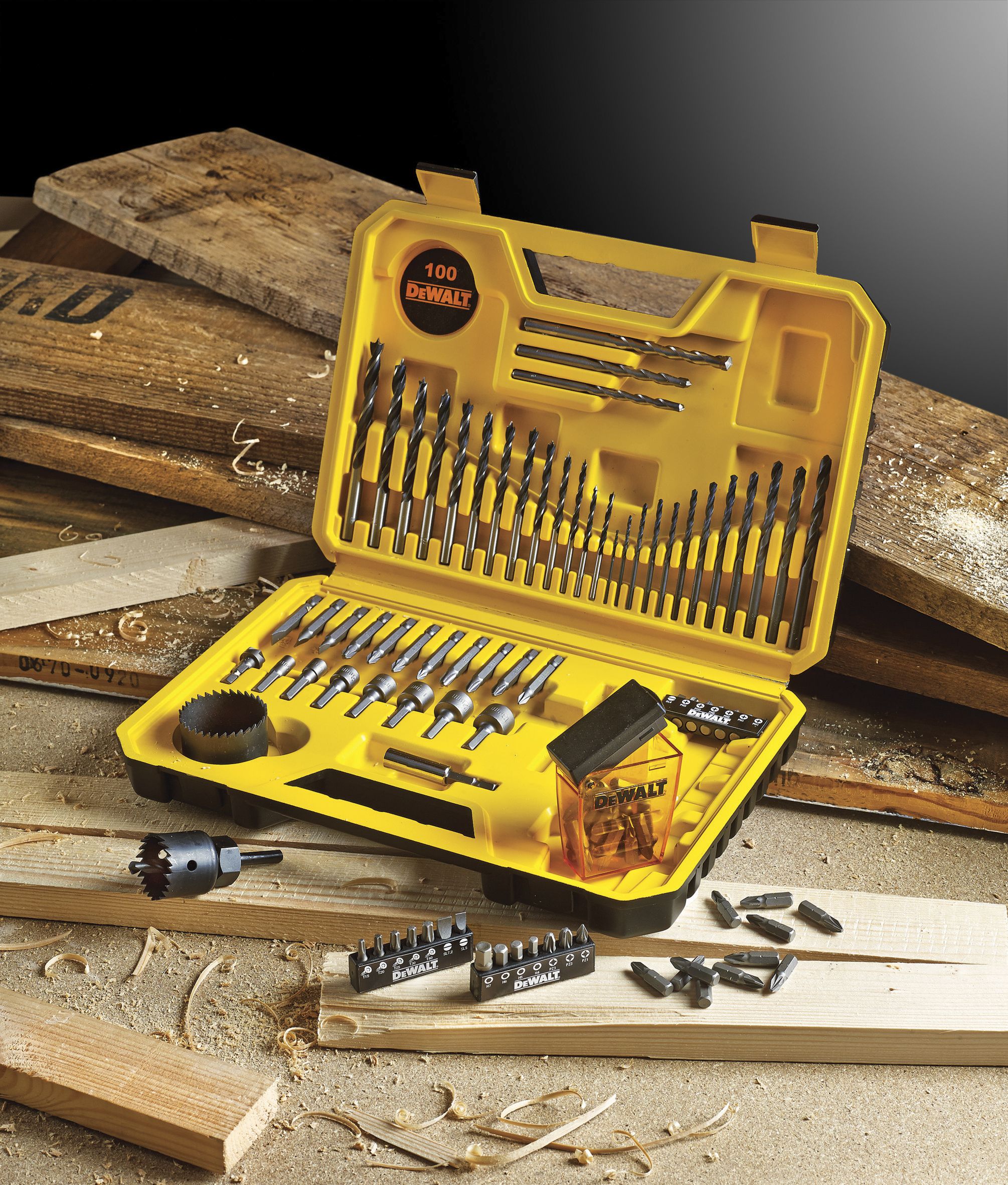 Dewalt combination drill bit deals set 23 piece set