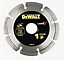 DeWalt 115mm x 22.2mm Continuous rim diamond blade