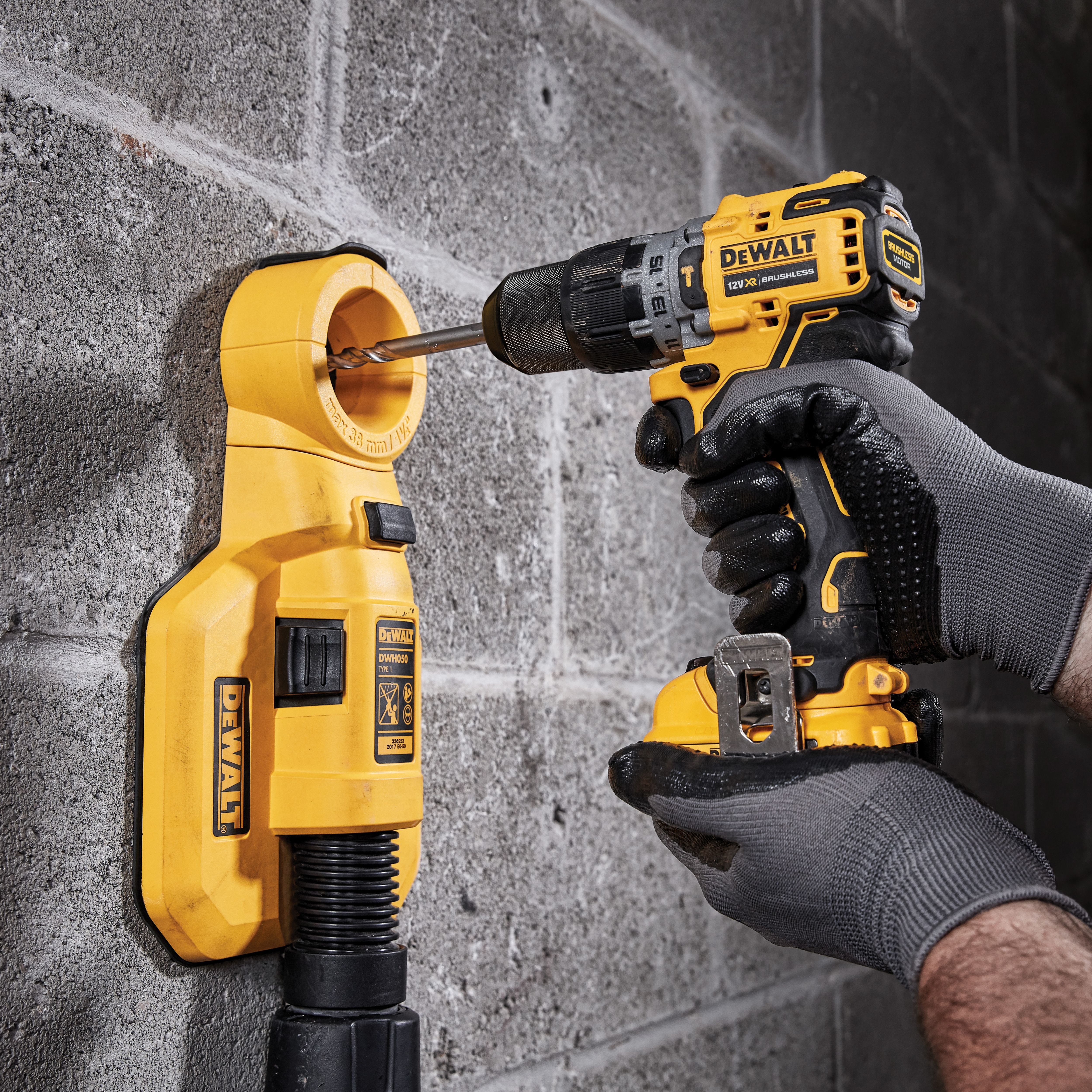 DeWalt 12V 2 x 2 Li-ion Cordless Percussion drill DCD706D2-GB