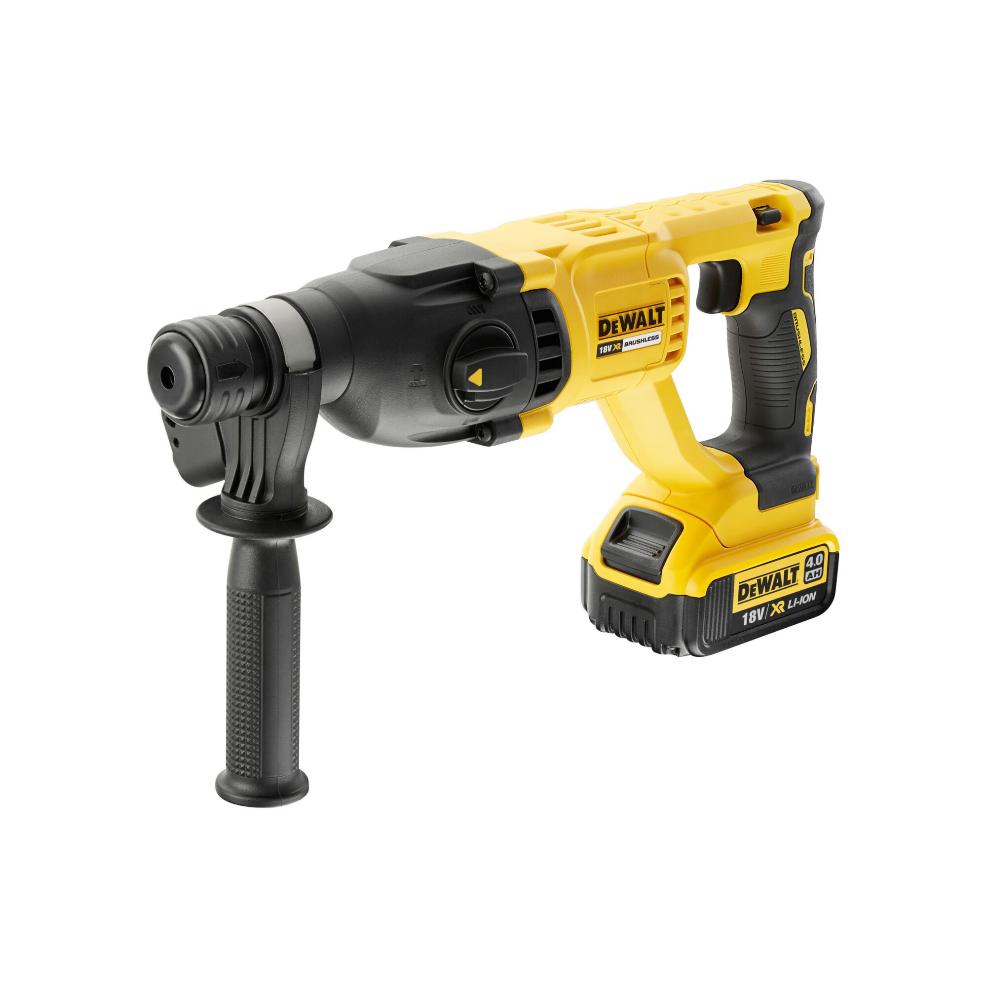 Dewalt 18v brushless cordless combi drill with 4ah online battery