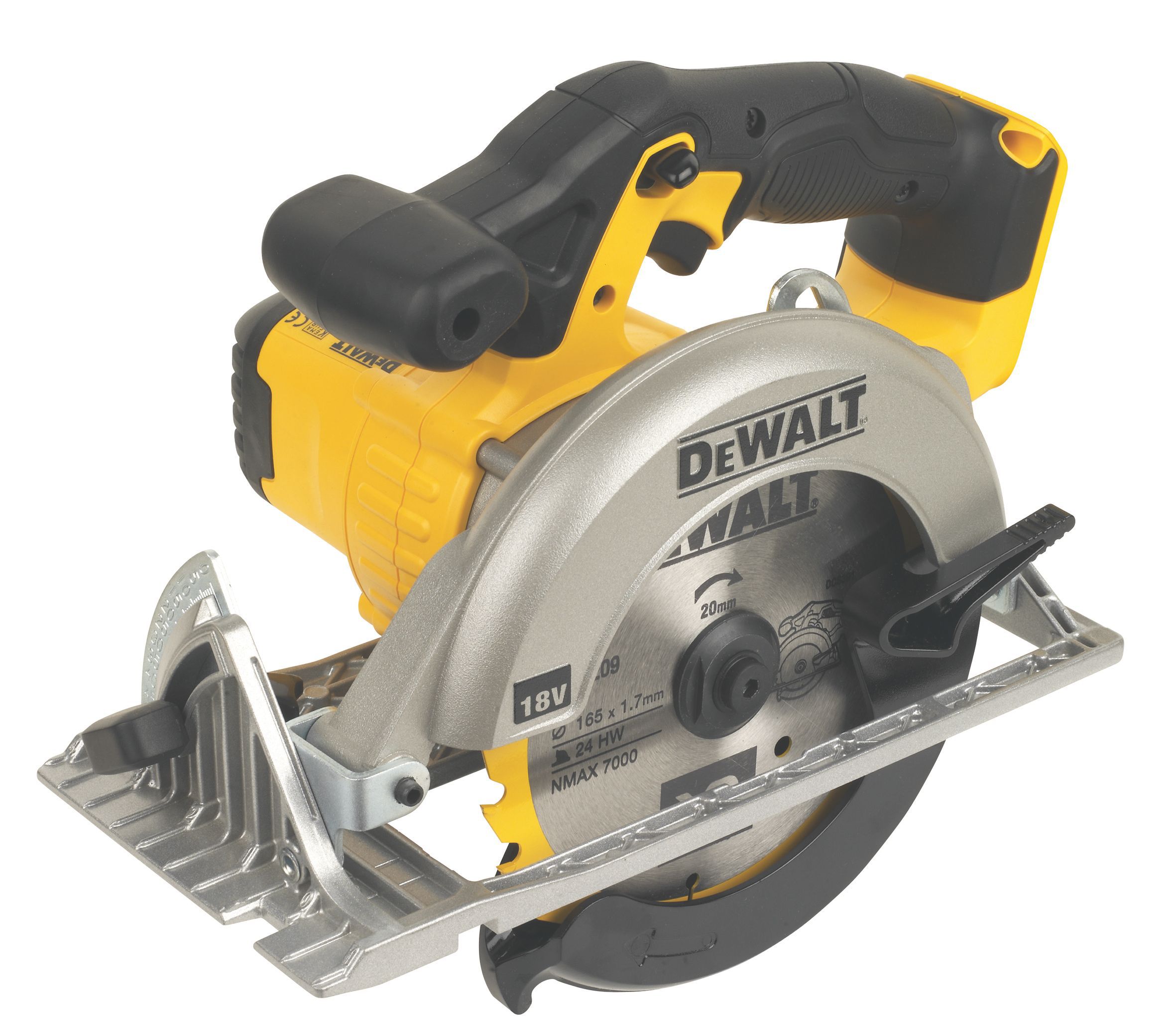 Dewalt 18v circular saw blade online size