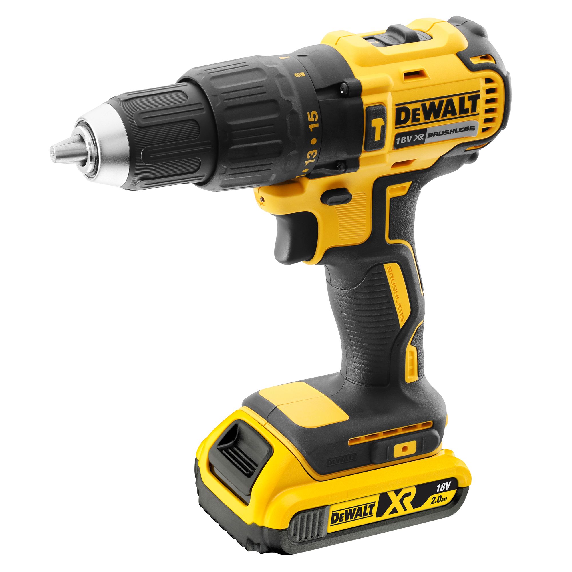 DeWalt 18V 2 x 2 Li-ion Brushless Cordless Combi drill DCD778D2T