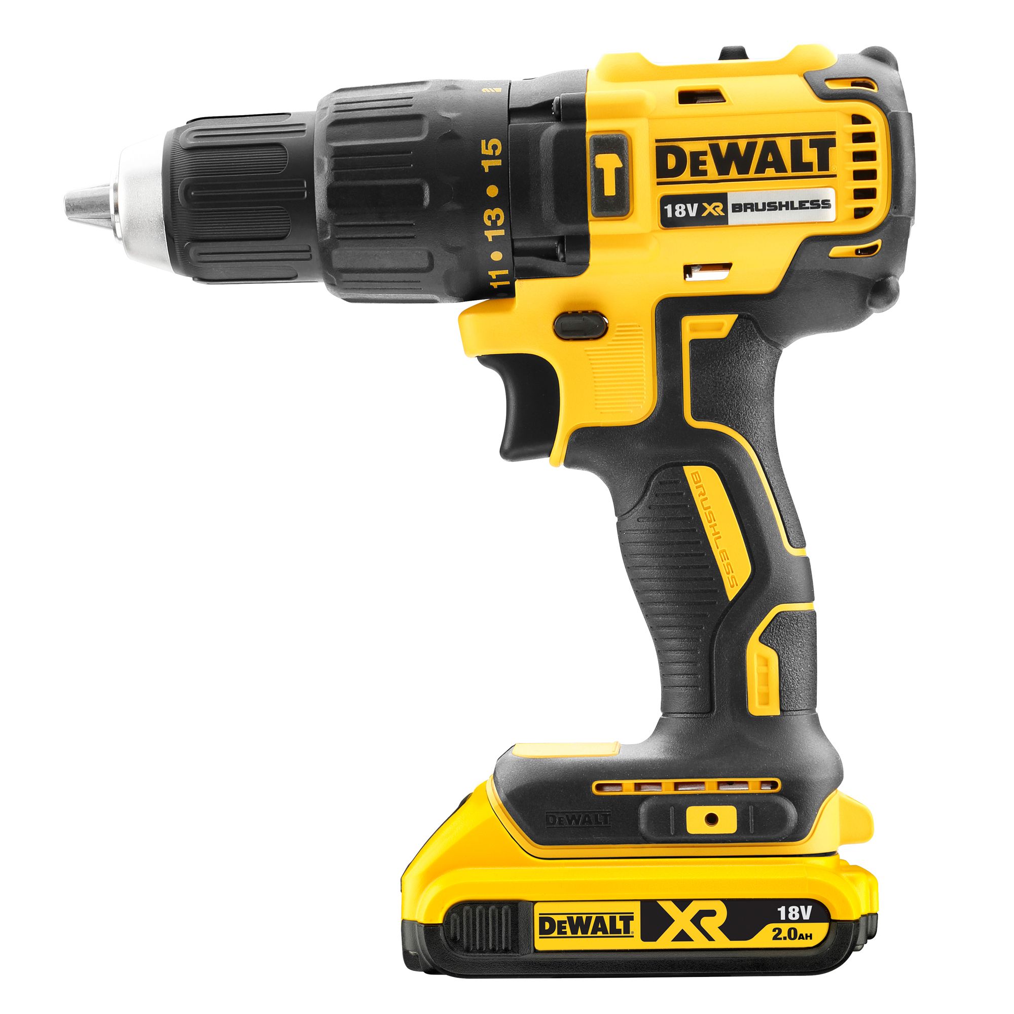 DeWalt 18V 2 x 2 Li-ion Brushless Cordless Combi drill DCD778D2T