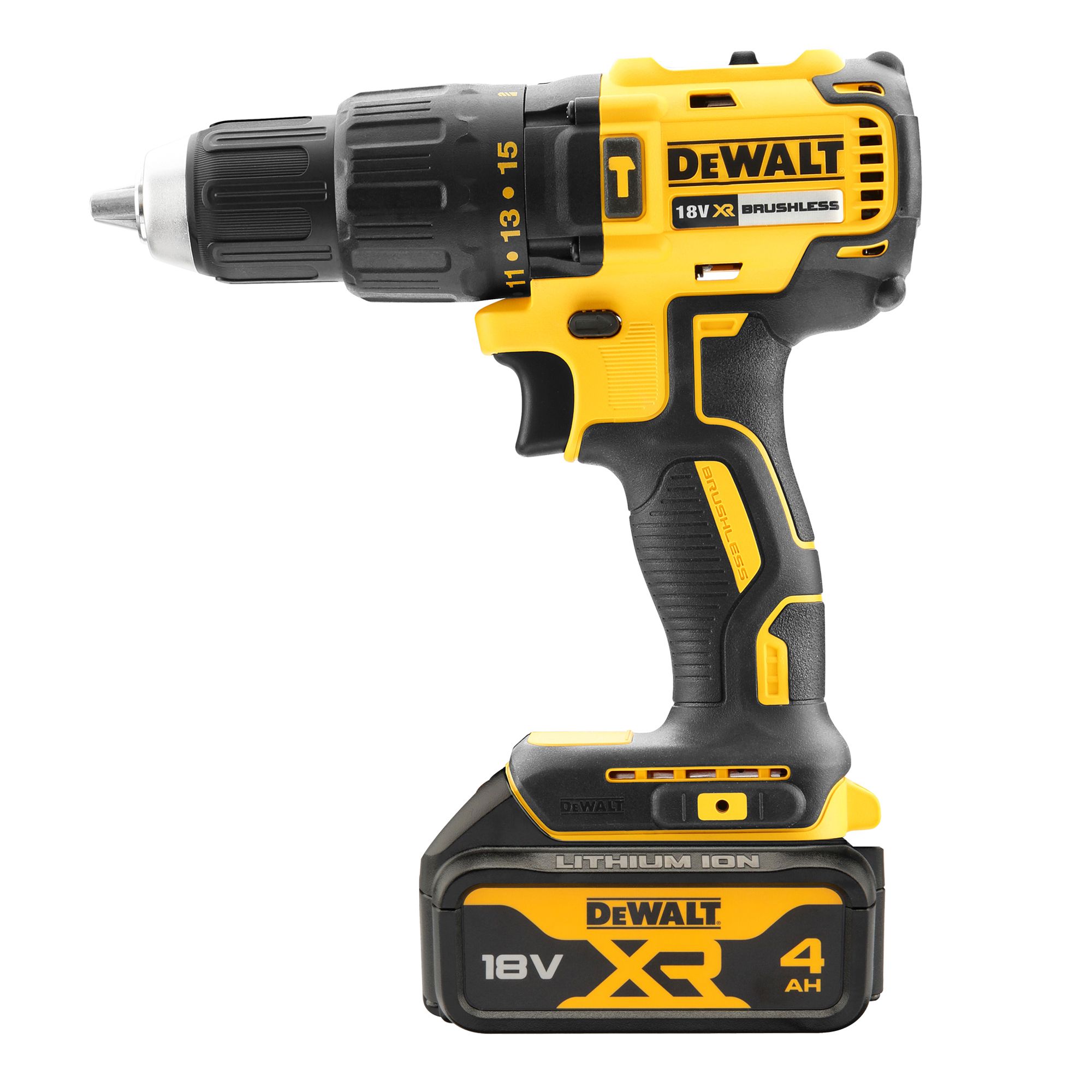 DeWalt 18V 2 x 4 Li-ion Brushless Cordless Combi drill DCD778M2T-GB