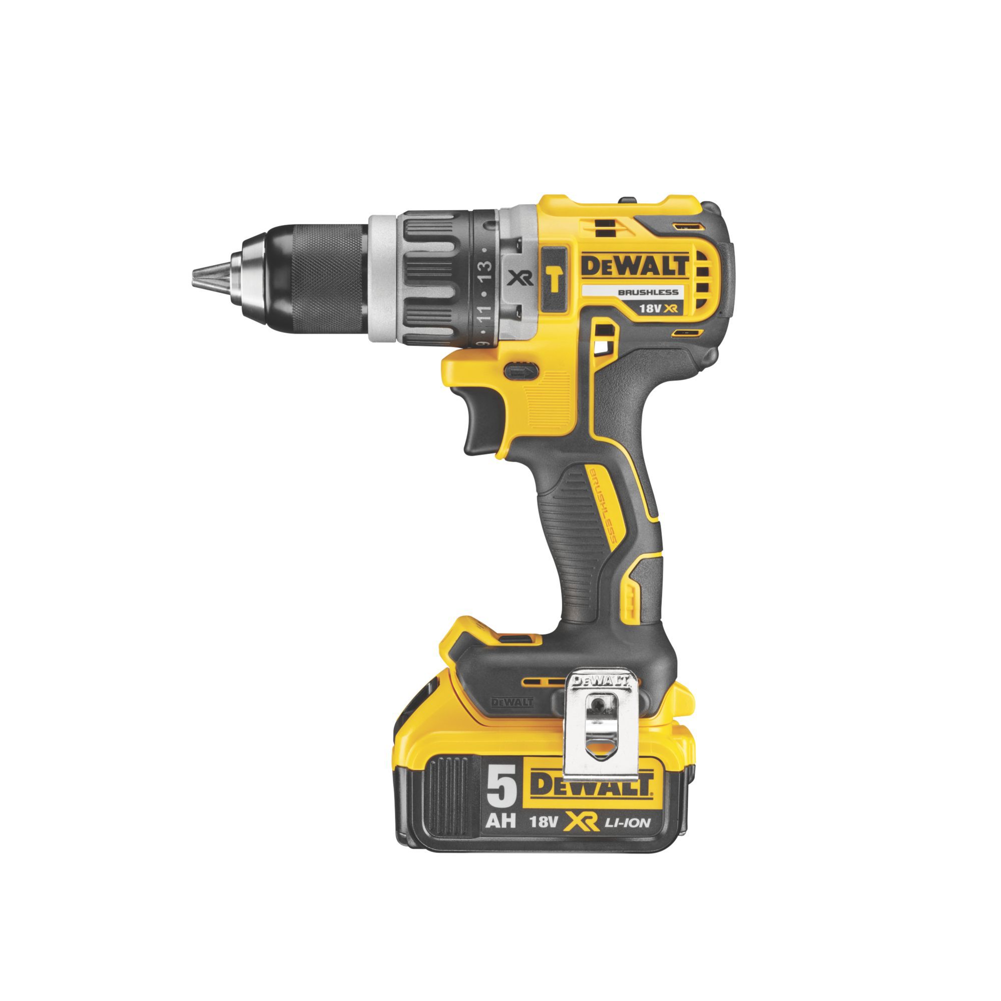 DeWalt 18V 2 x 5 Li-ion Brushless Cordless Combi drill DCD796P2-GB