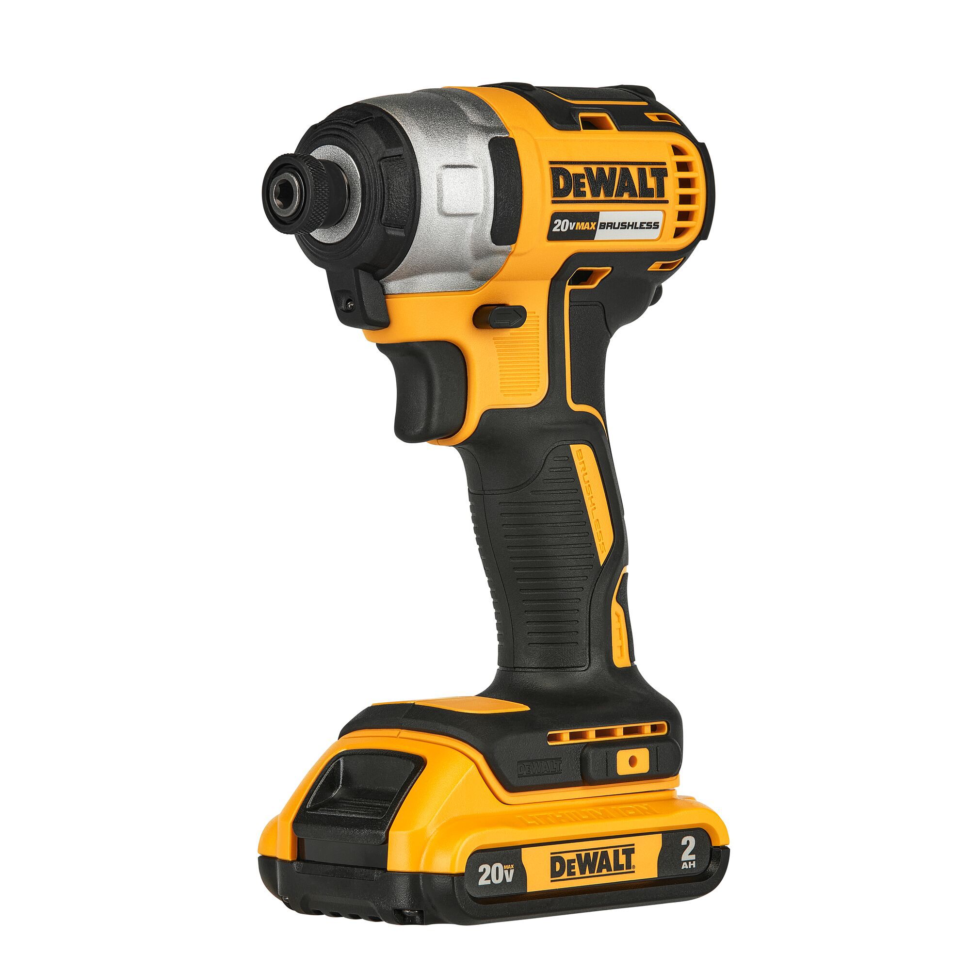 DeWalt 18V Li-ion XR Cordless Combi drill & impact driver (2 x 2Ah) - DCK2060D2T-BQGB