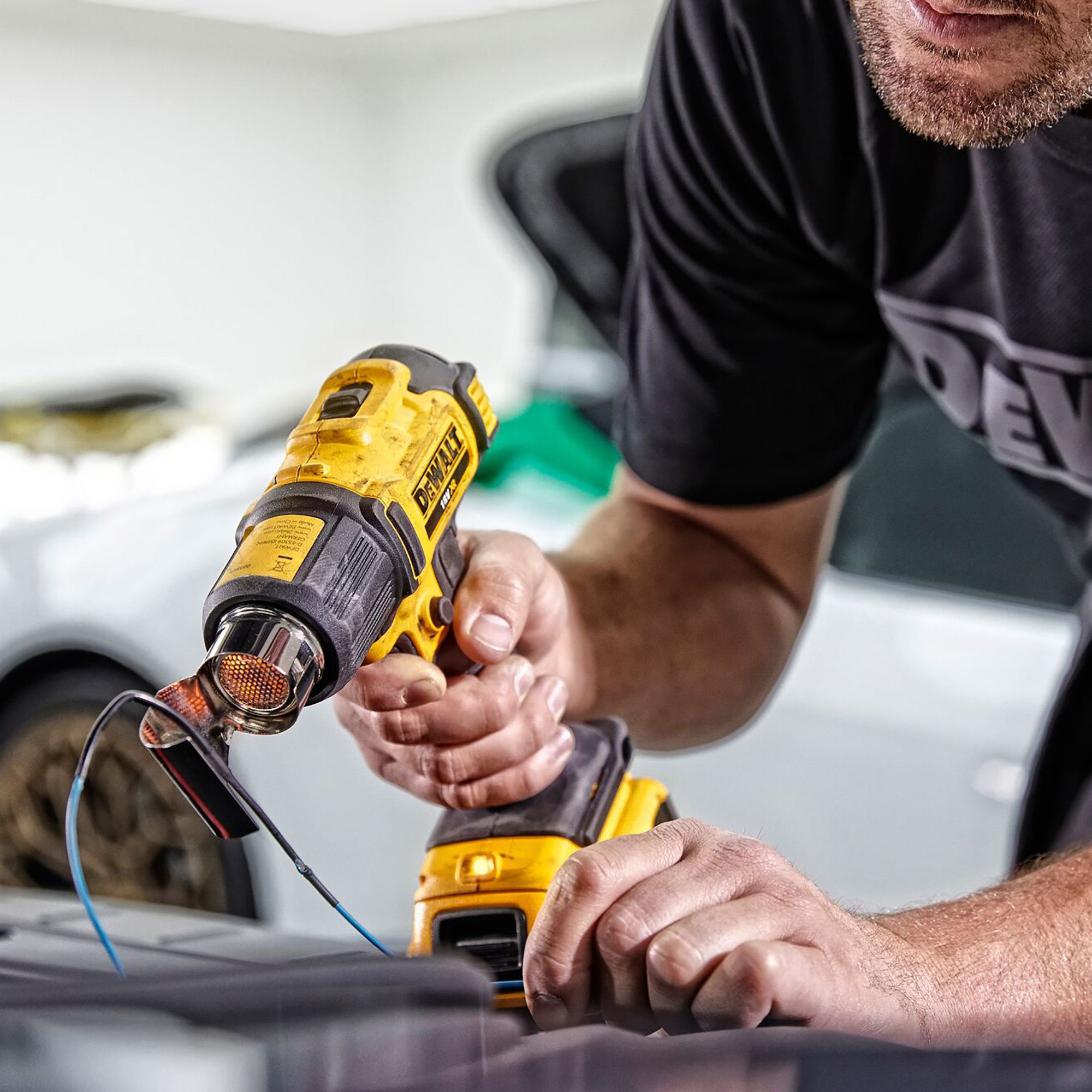 DeWalt 18V Li-ion XR Cordless Heat gun DCE530N-XJ - Bare unit
