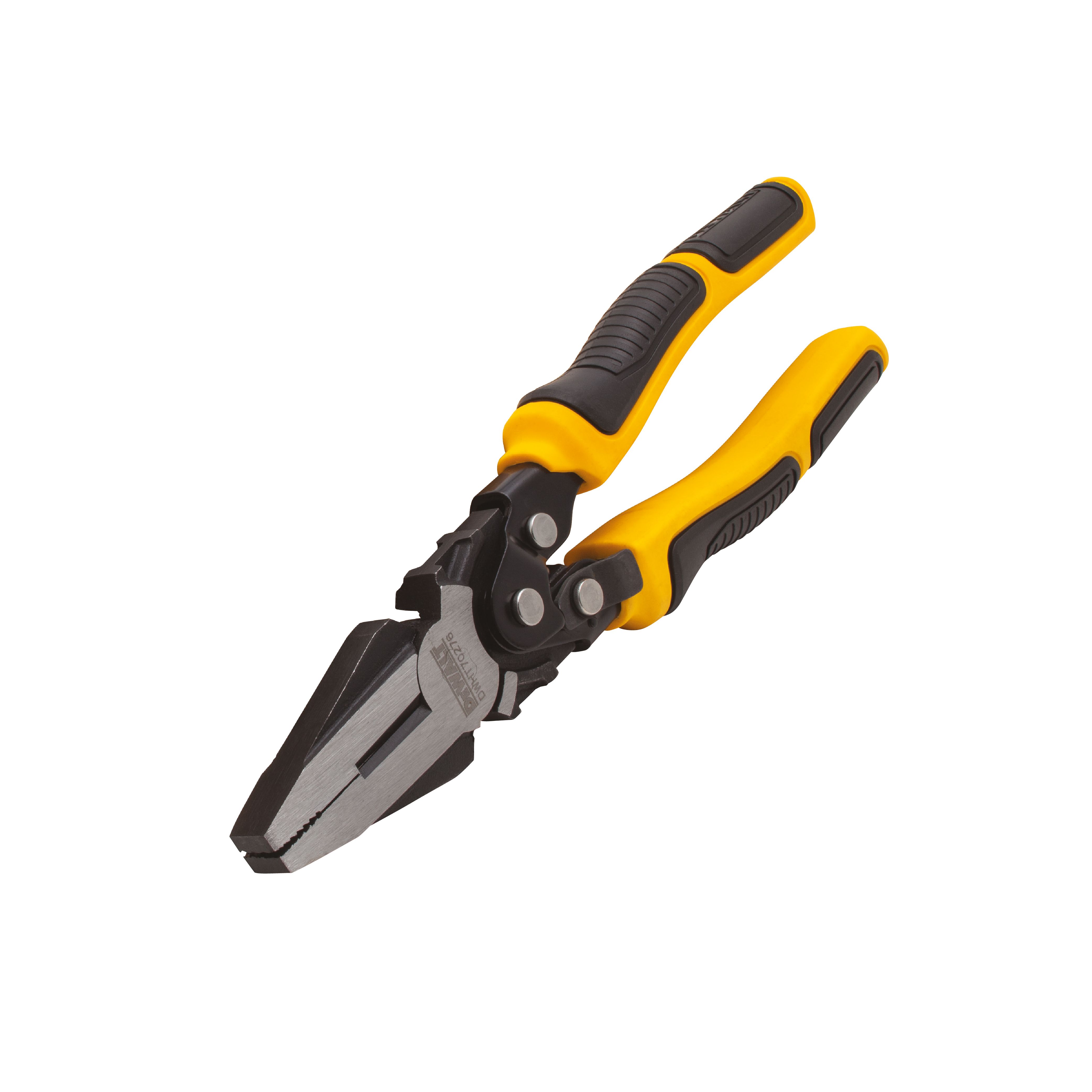 DeWalt 190mm Compound action long nose pliers | Tradepoint