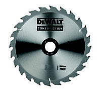 DeWalt 24T Circular saw blade (Dia)216mm