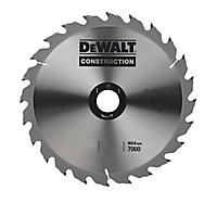DeWalt 40T Circular saw blade (Dia)216mm