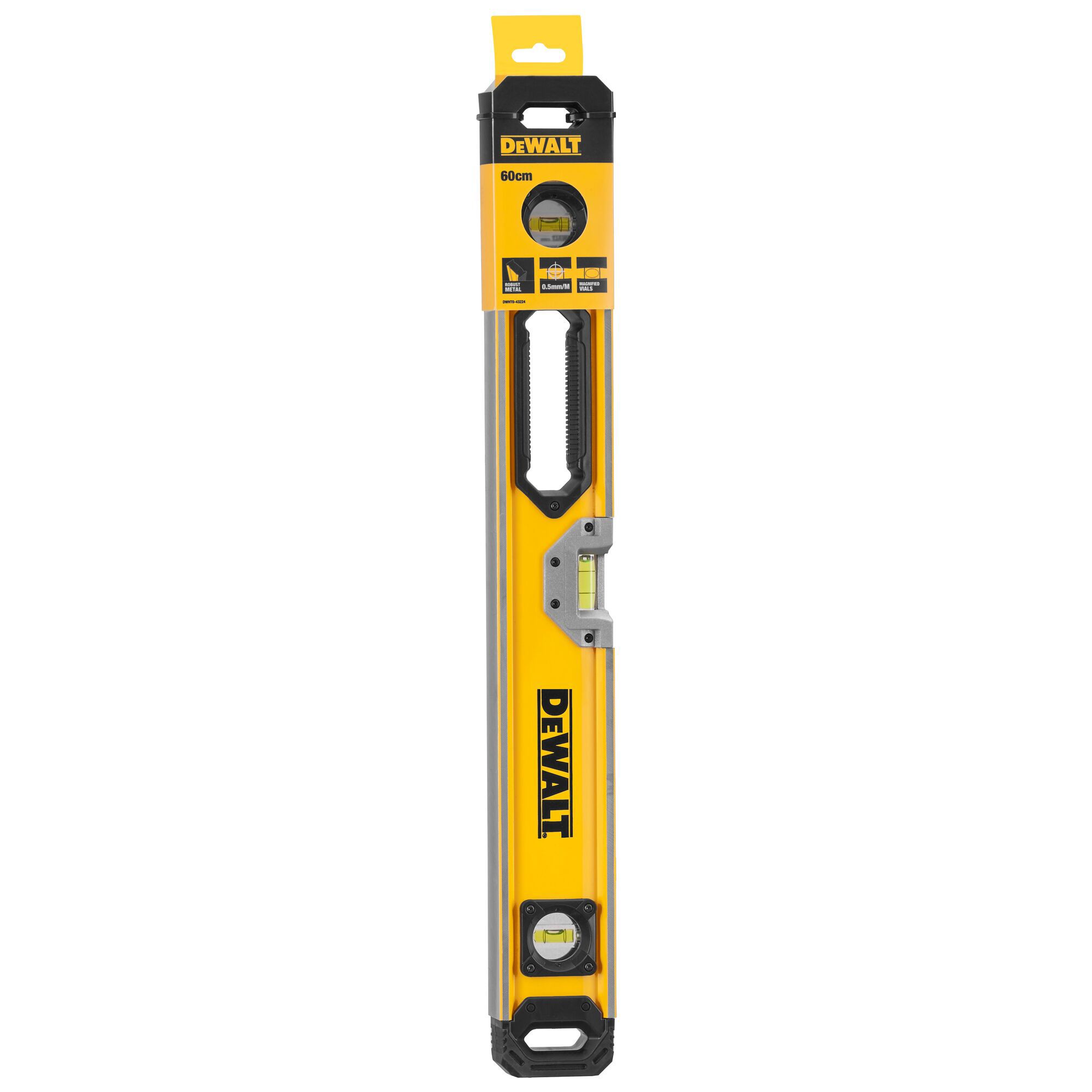 DeWalt 600mm Box beam Spirit level