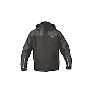 DeWalt Black & Grey Waterproof jacket Large