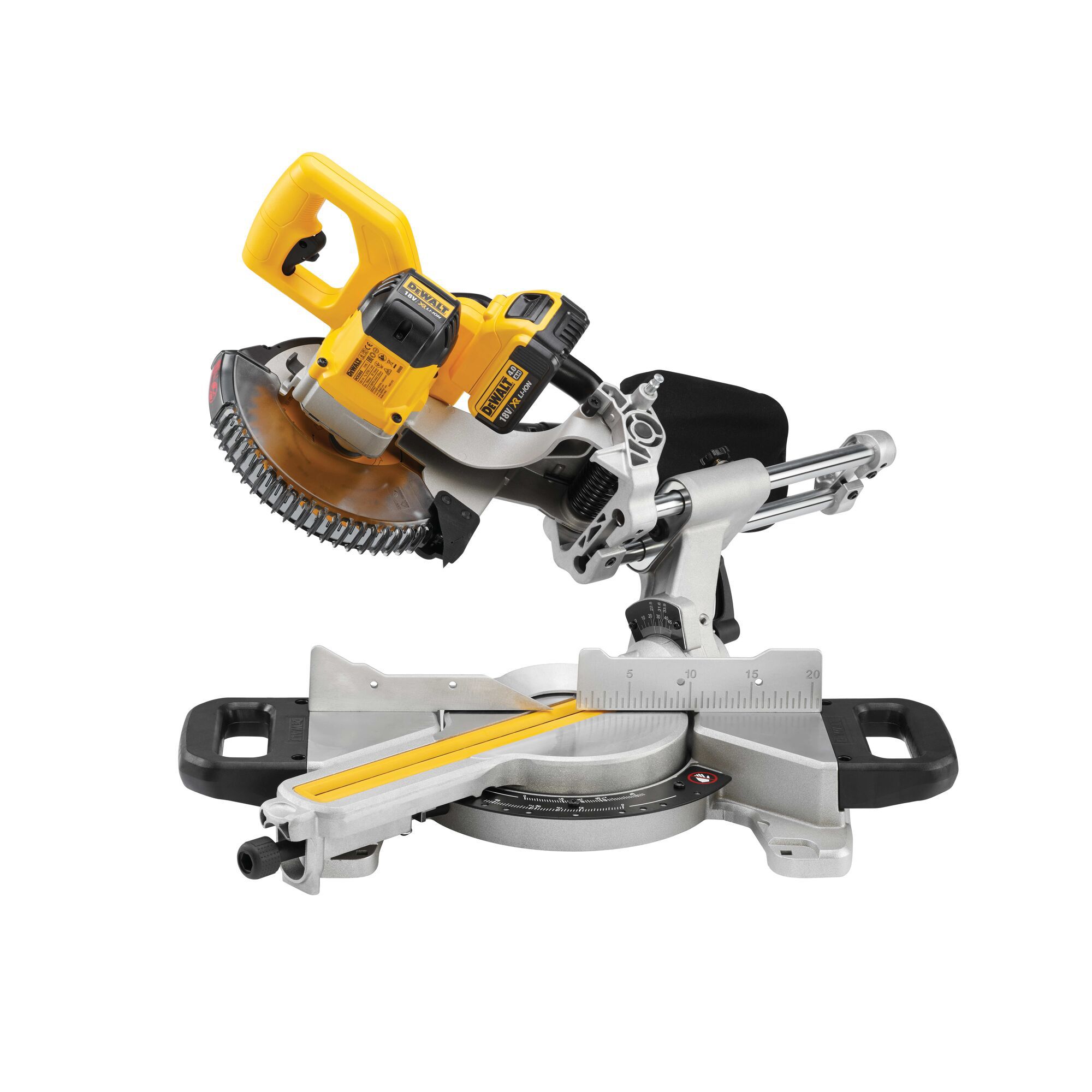 DEWALT CORDLESS 184MM SLIDING MITRE SAW