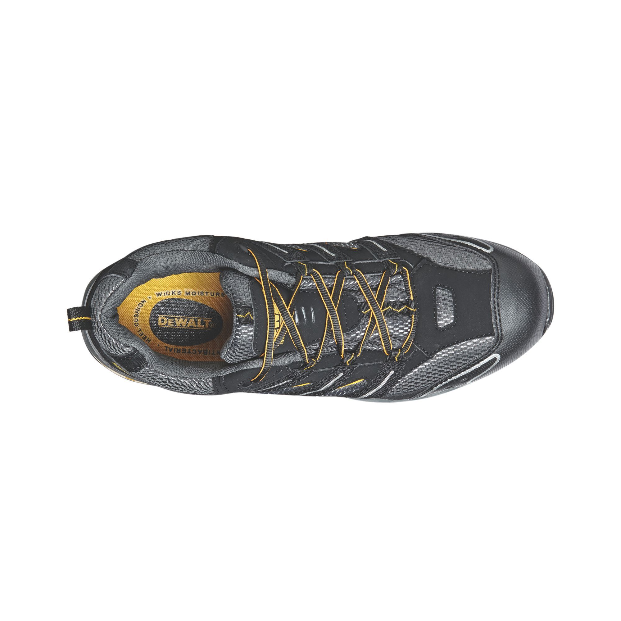 DeWalt Cutter Grey & Black Safety trainers, Size 12