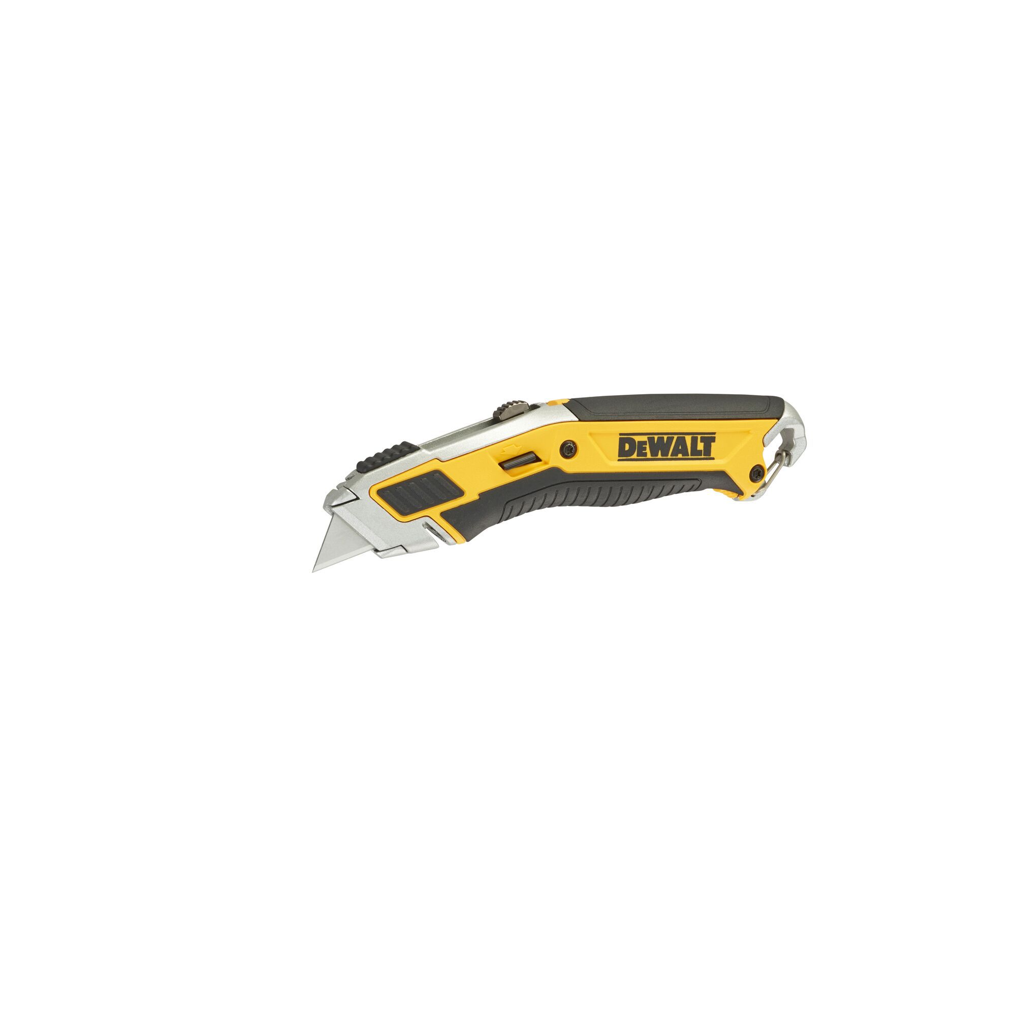 DeWalt Deadbolt 61mm Chrome vanadium steel Yellow Foldable Retractable knife