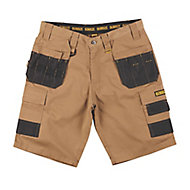 DeWalt Heritage Black & tan Shorts W36"